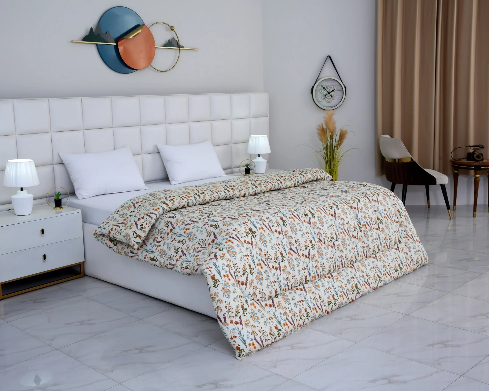 1 PC Double Winter Razai-Botanical Charm - Image 3