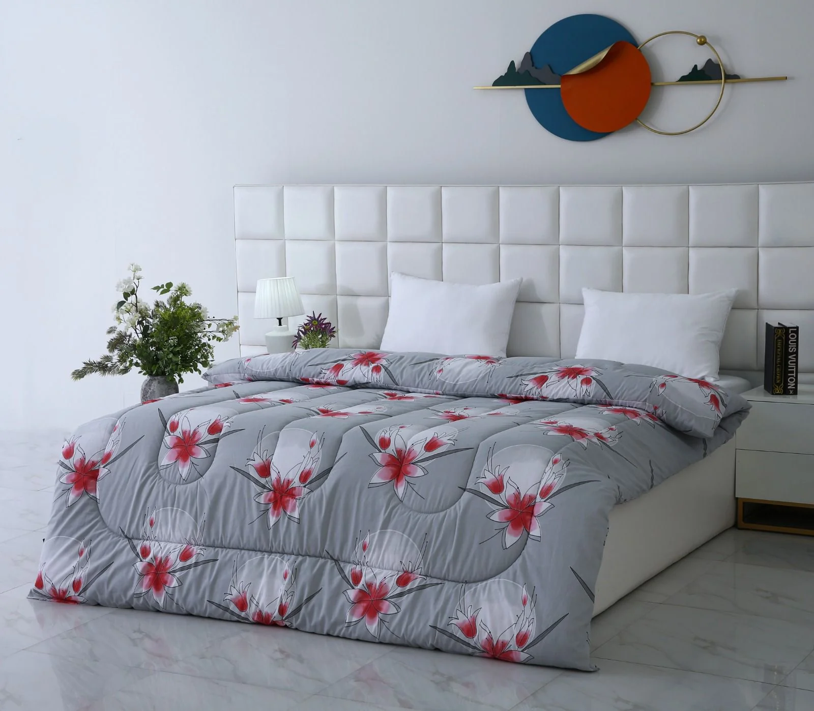 1 PC Double Winter Razai-Victorian Rose - Image 3