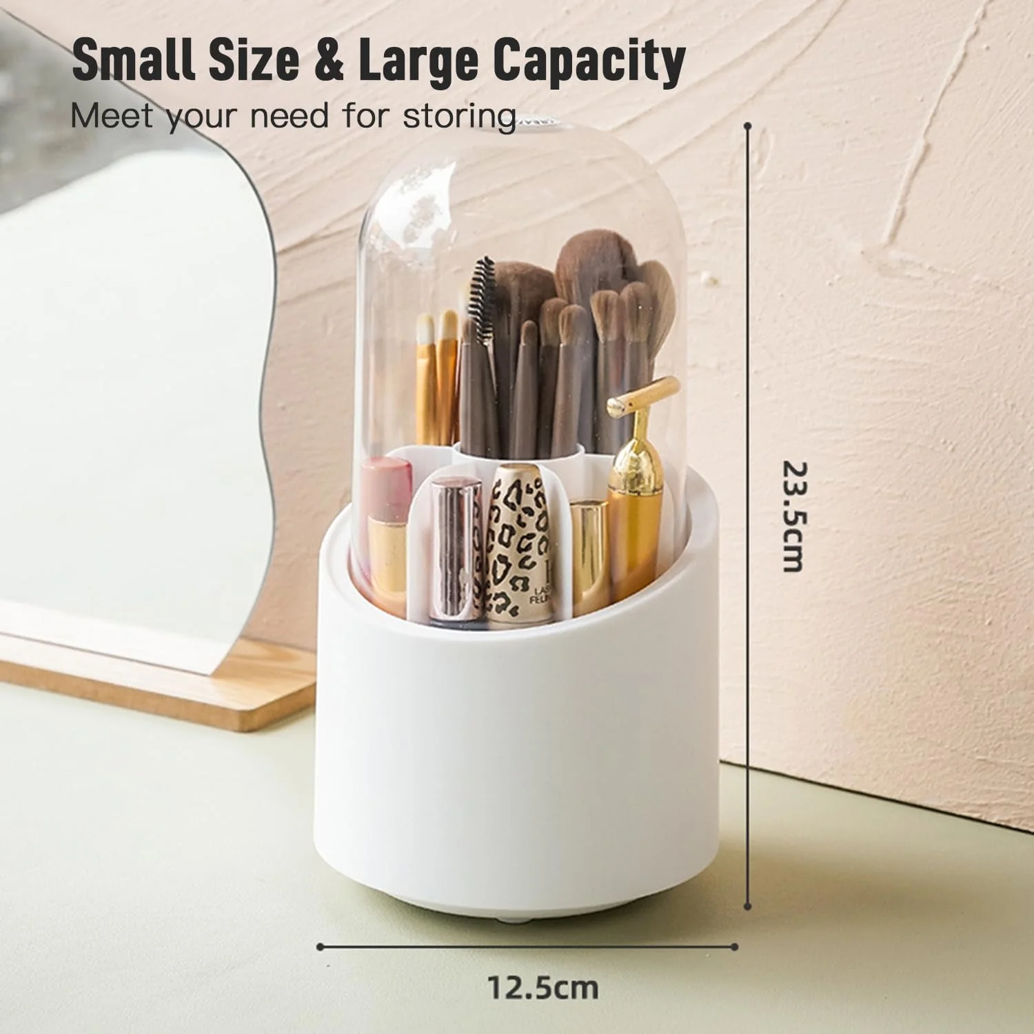 1 Piece 360° Rotating Makeup Brush Holder-SA2408-192 - Image 11