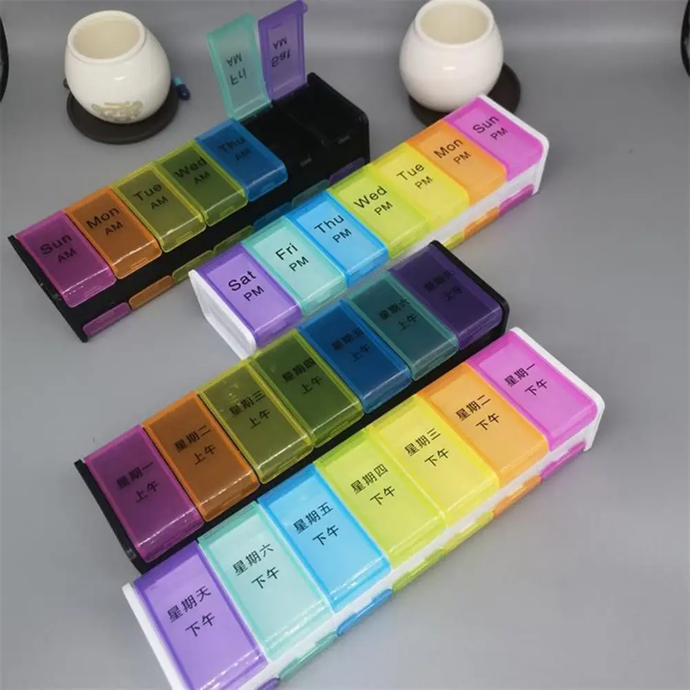 14 Grids Pill Container Pill Box Holder-SA2408-200 - Image 3