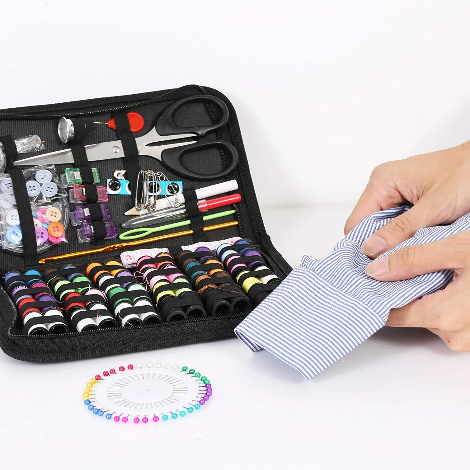 172PCs Home Travel & Sewing Kit (4311) - Image 3