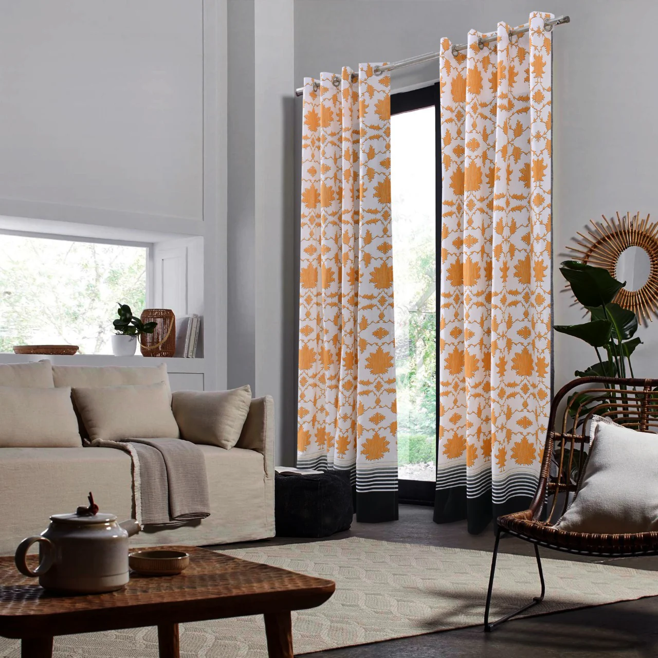 2 PCs Duck Curtains Panel-CRP09 - Image 4