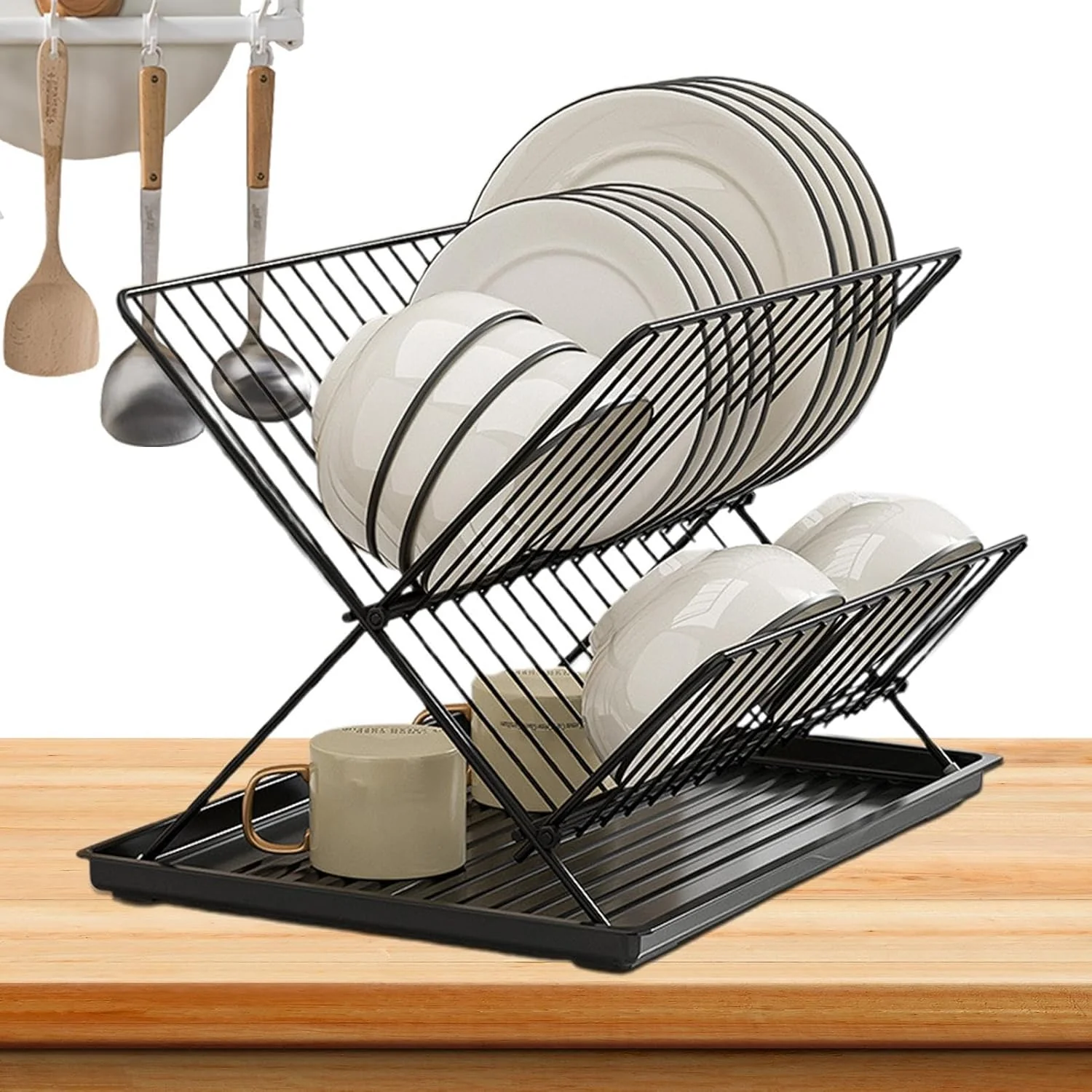 2 Tier Dish Drainers (SA2510-043) - Image 2