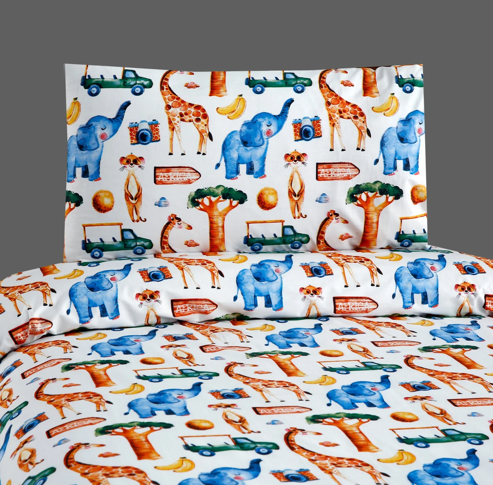2Pcs Single Bed Sheet-SB269(5135) - Image 3