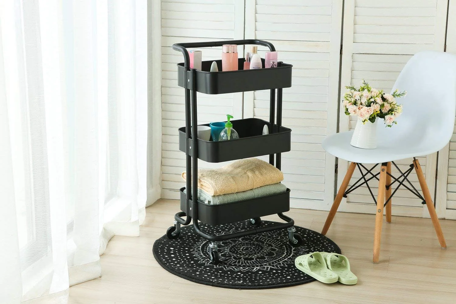 3-Layers Multi-function Trolley Storage Organizer(15262) - Image 15