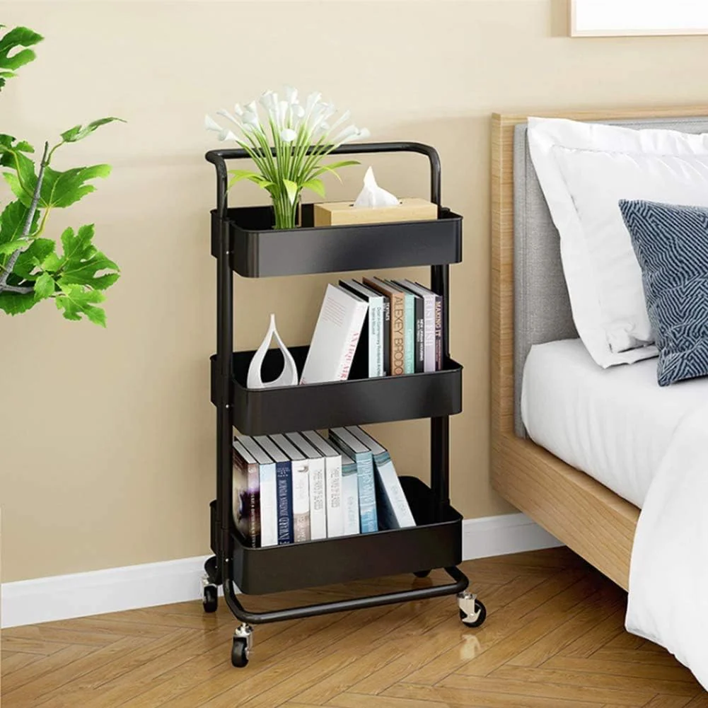3-Layers Multi-function Trolley Storage Organizer(15262) - Image 7