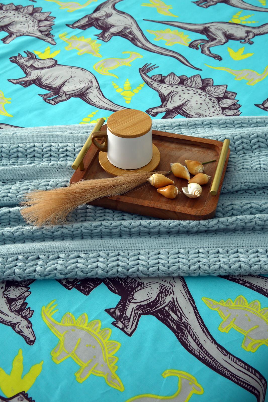 3 PCs Double Bed Sheet-DB195 - Image 10