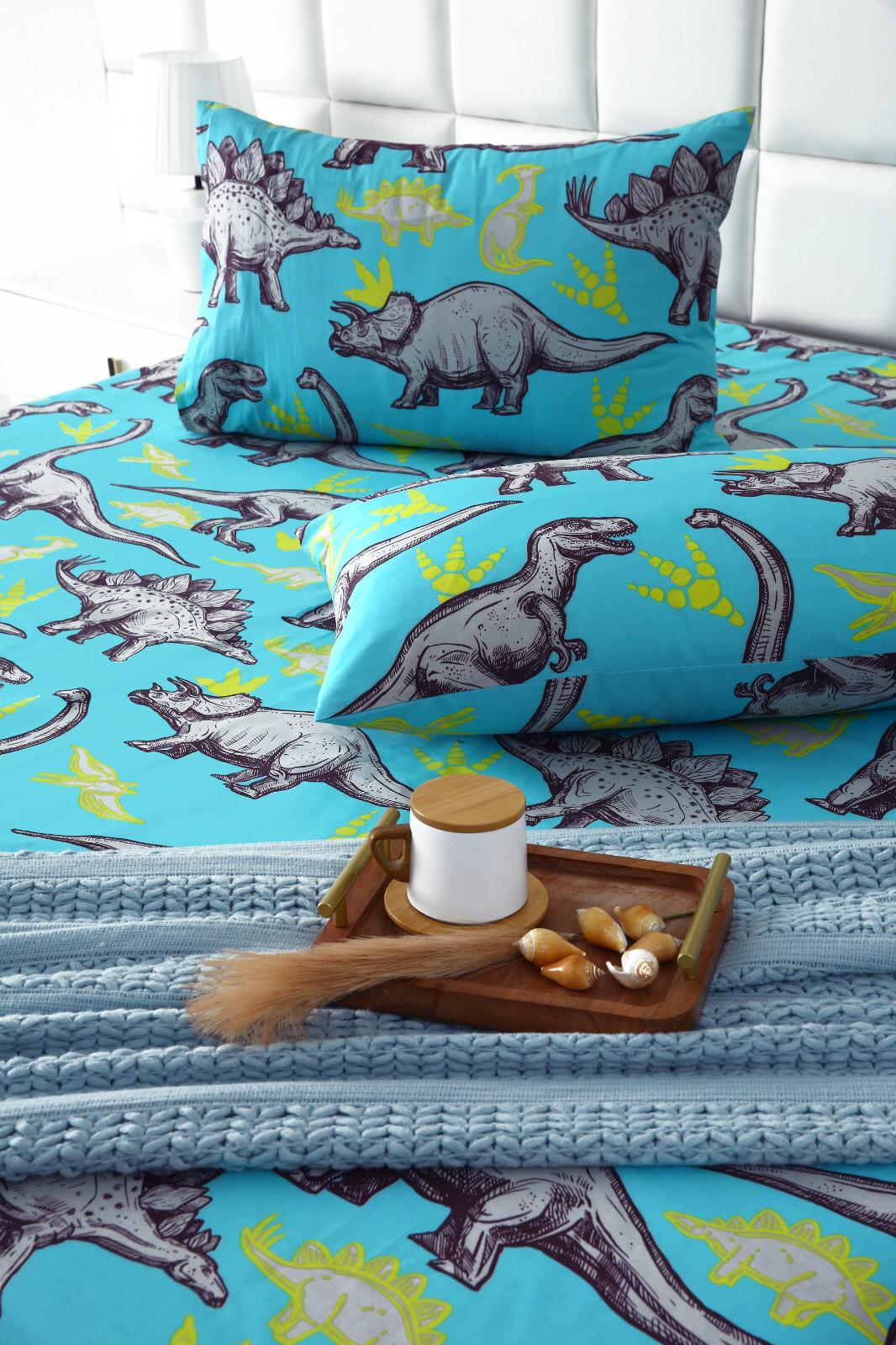 3 PCs Double Bed Sheet-DB195 - Image 8