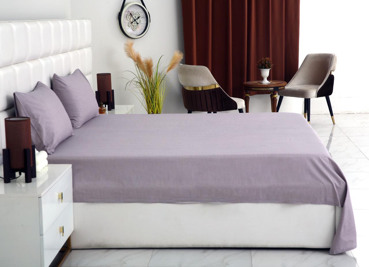 3 PCs Double Bed Sheet-DB235 - Image 4
