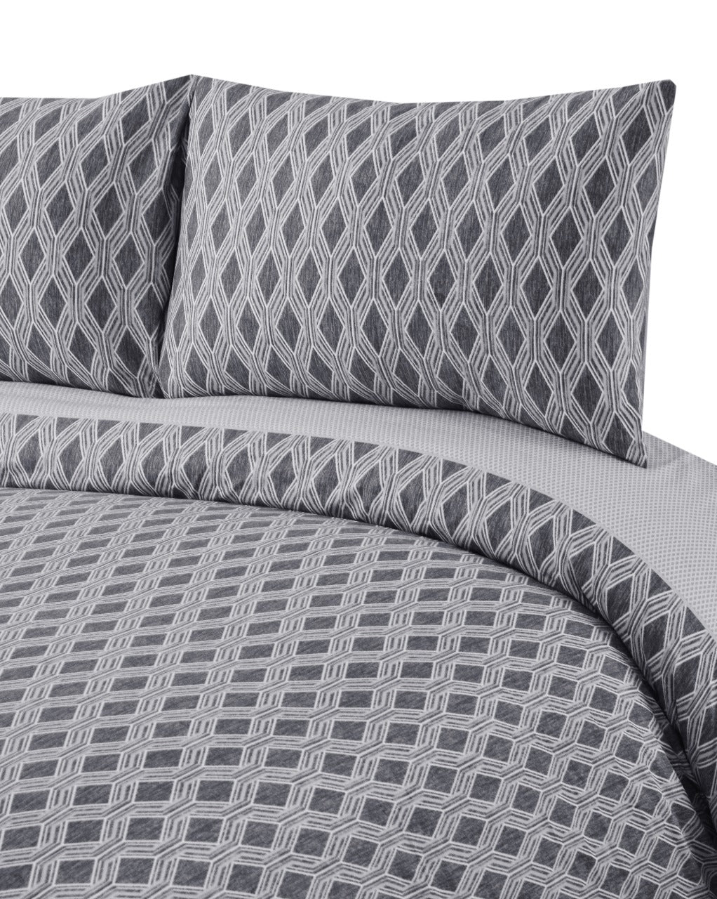 3 PCs Satin Bed Sheet(3982) - ST026 - Image 3