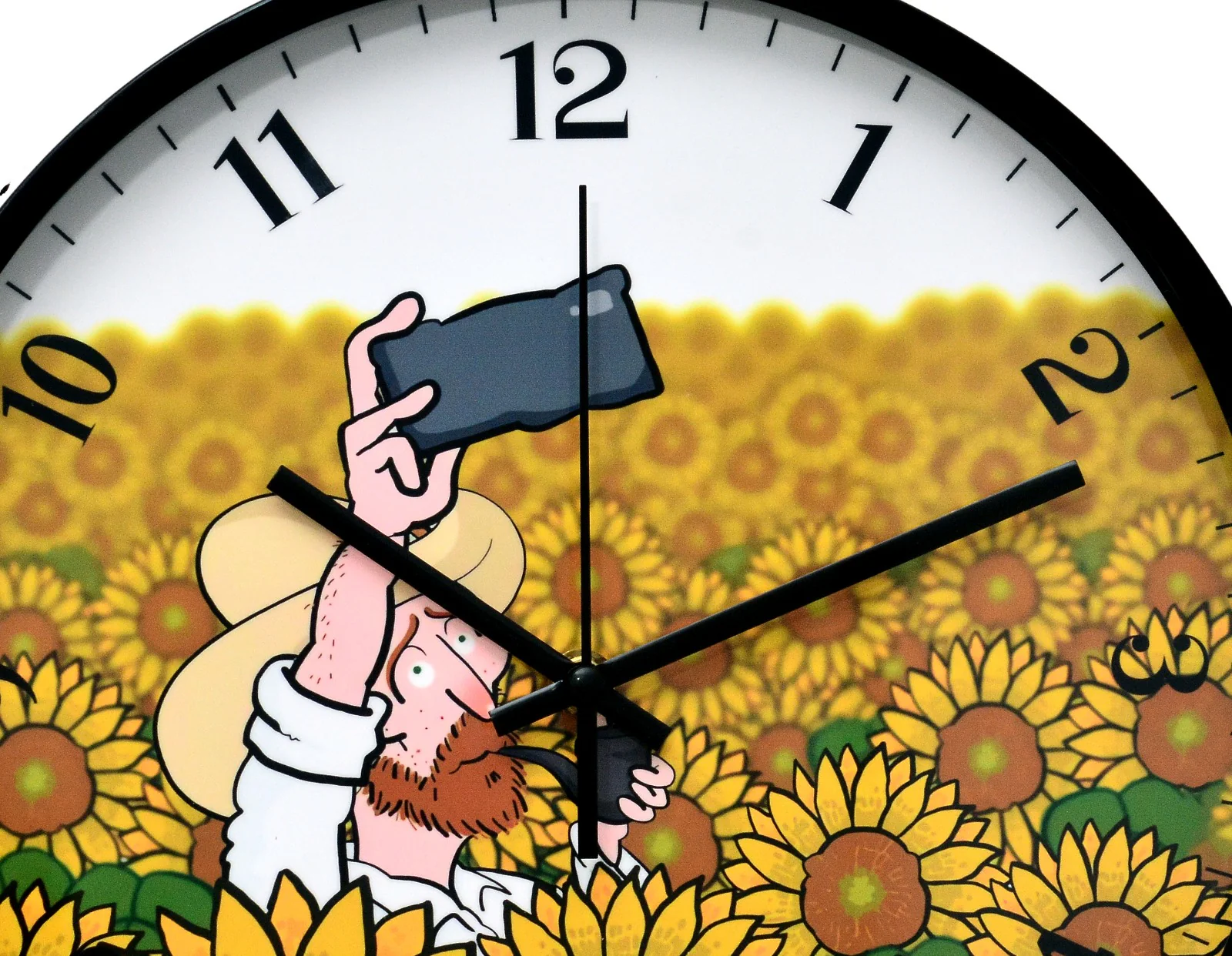 30 Cm Wall Clock SA2311-23-Sun Flower - Image 3