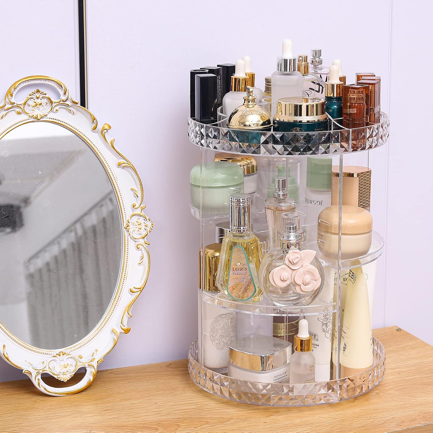 360° Rotating Makeup Organizer Stand-SA2408-189