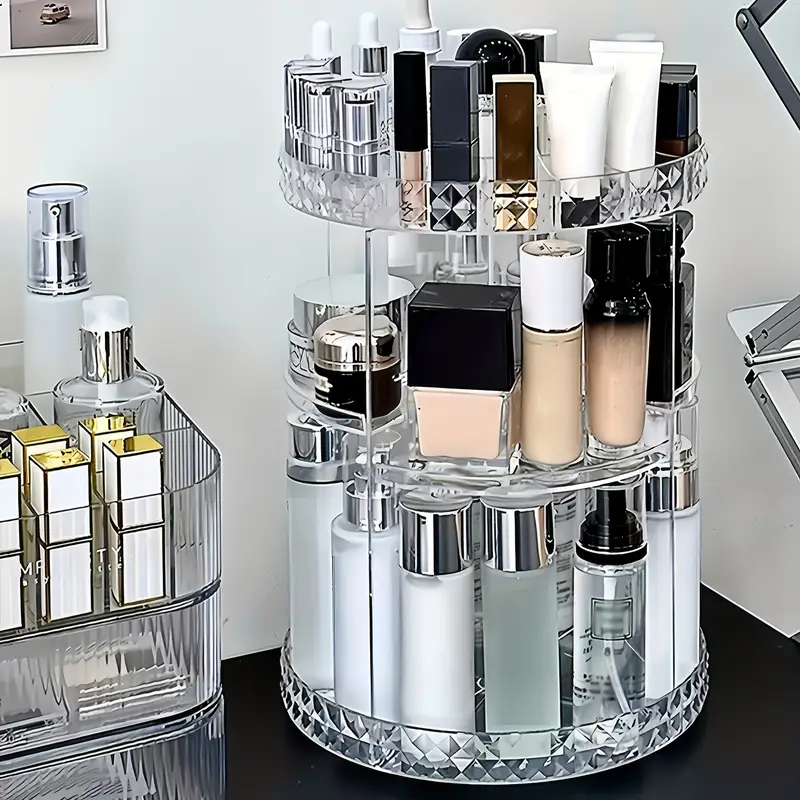 360° Rotating Makeup Organizer Stand-SA2408-189 - Image 6