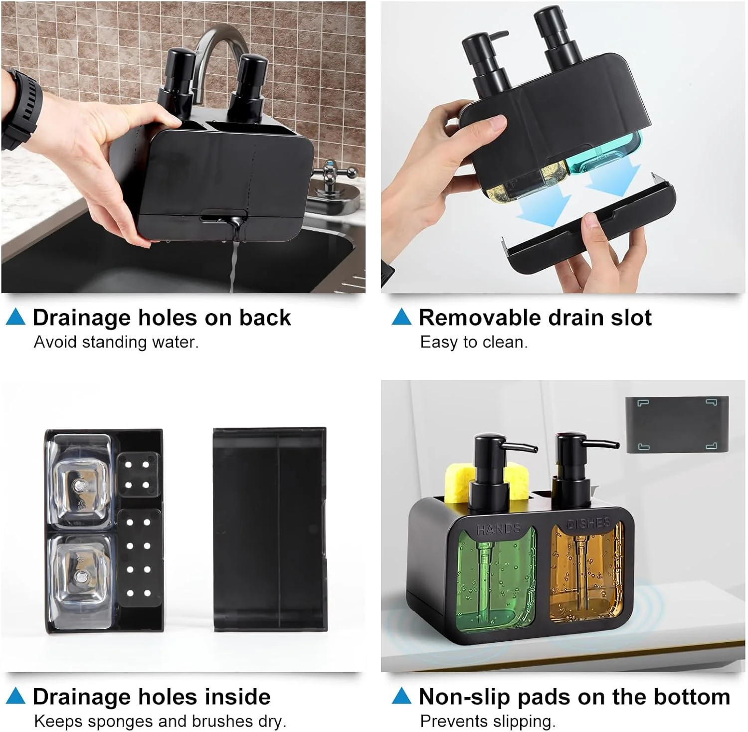 4-in-1 Kitchen Soap Dispenser Set (SA2510-012) - Image 10