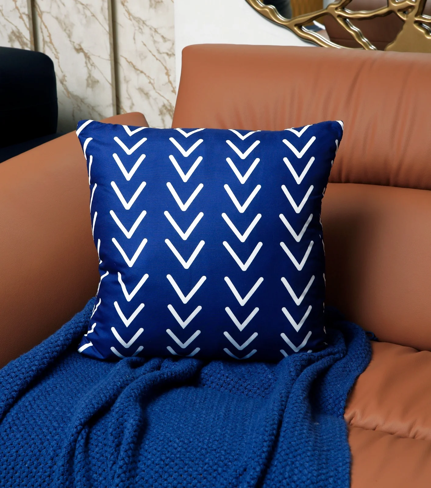 4 PCs Digital Printed Cotton Cushions-SWEET HOME - Image 3