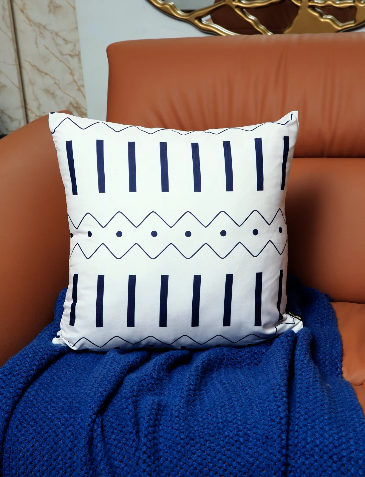 4 PCs Digital Printed Cotton Cushions-SWEET HOME - Image 4