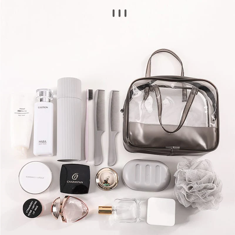 4Pcs Acrylic Travel Personal Tools With Bag-SA2408-293 - Image 9