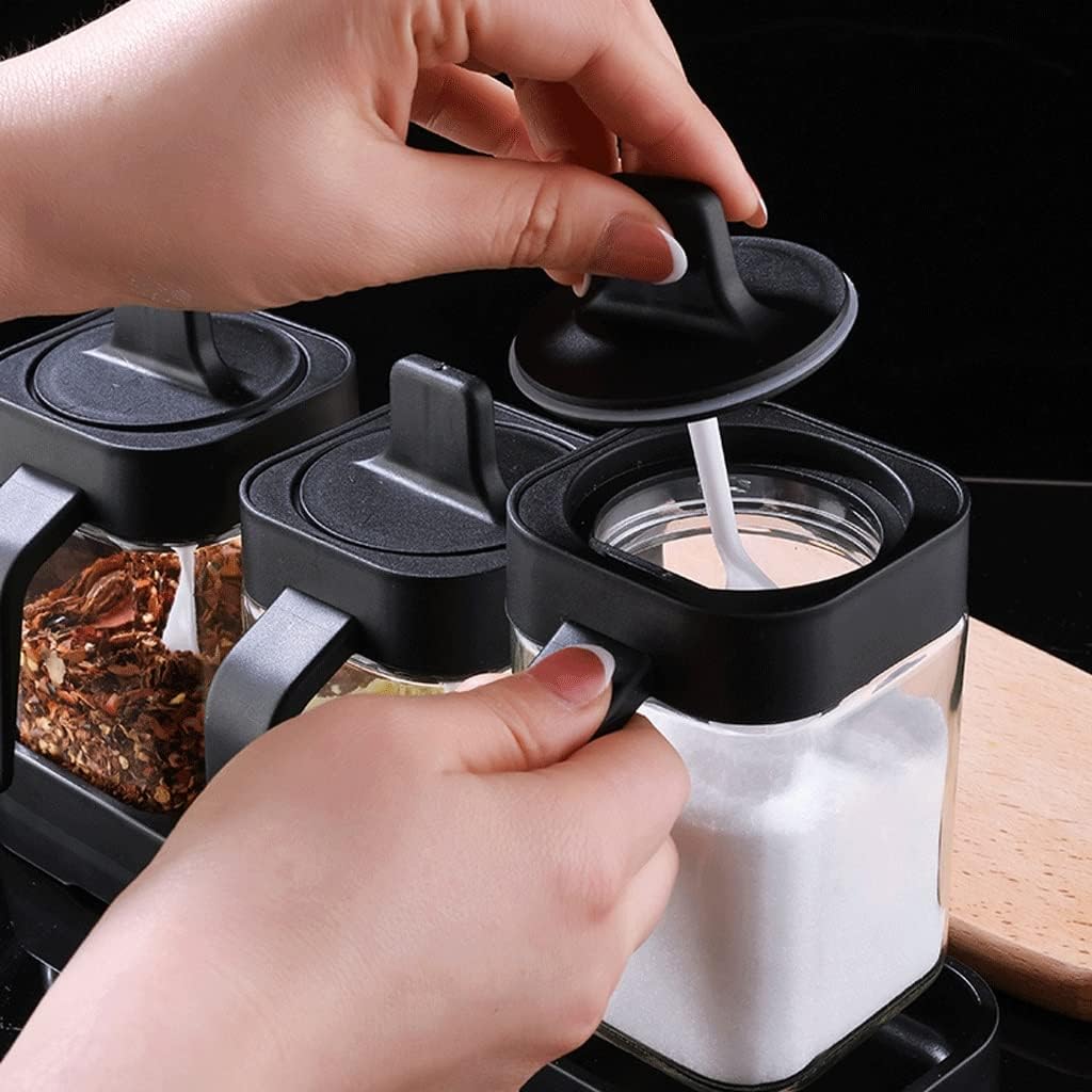 4 PCs Spice And Sugar Jar-(5332) - Image 7
