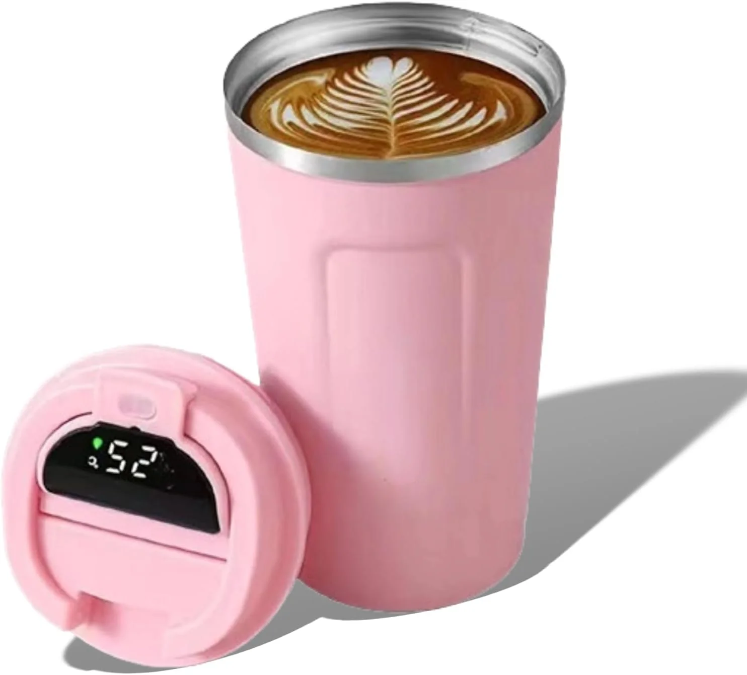 510ML Thermo Coffee Mug with Hermetic Temperature (SA2510-074)Pink - Image 3