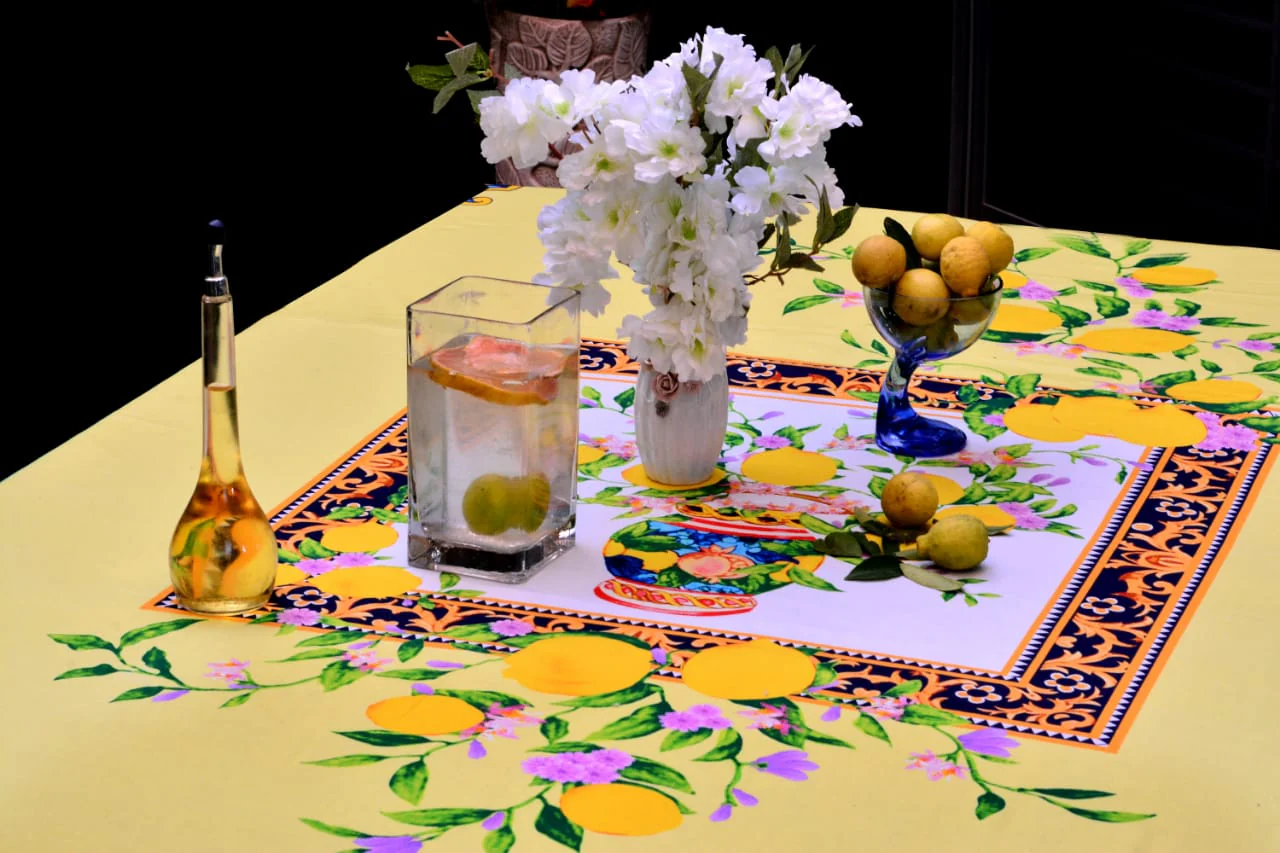 6 & 8 Seater Digital Printed Table Cover(3841)-TB21 - Image 2