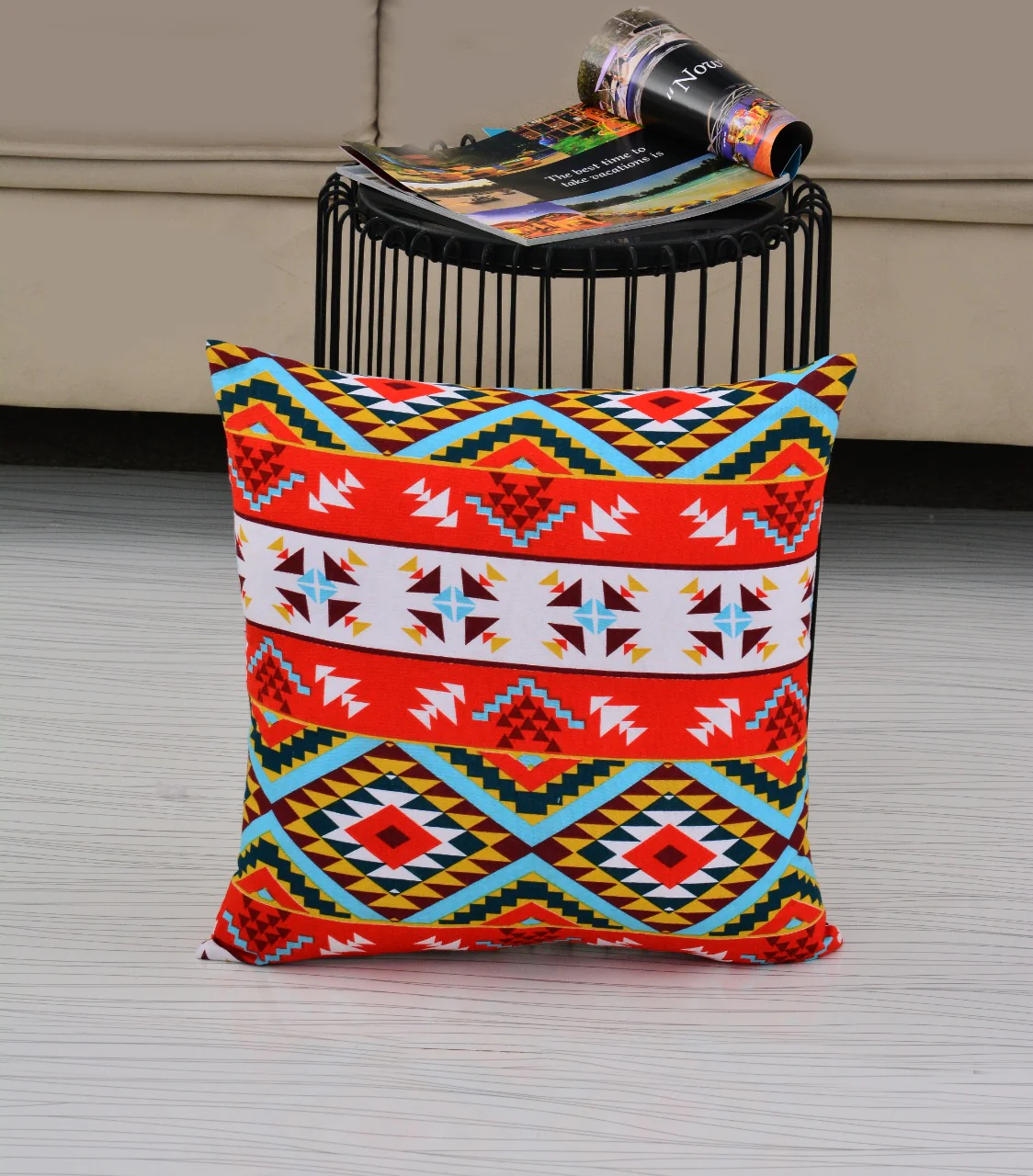 6 PCs Digital Printed Duck Cushions-Himba - Image 4