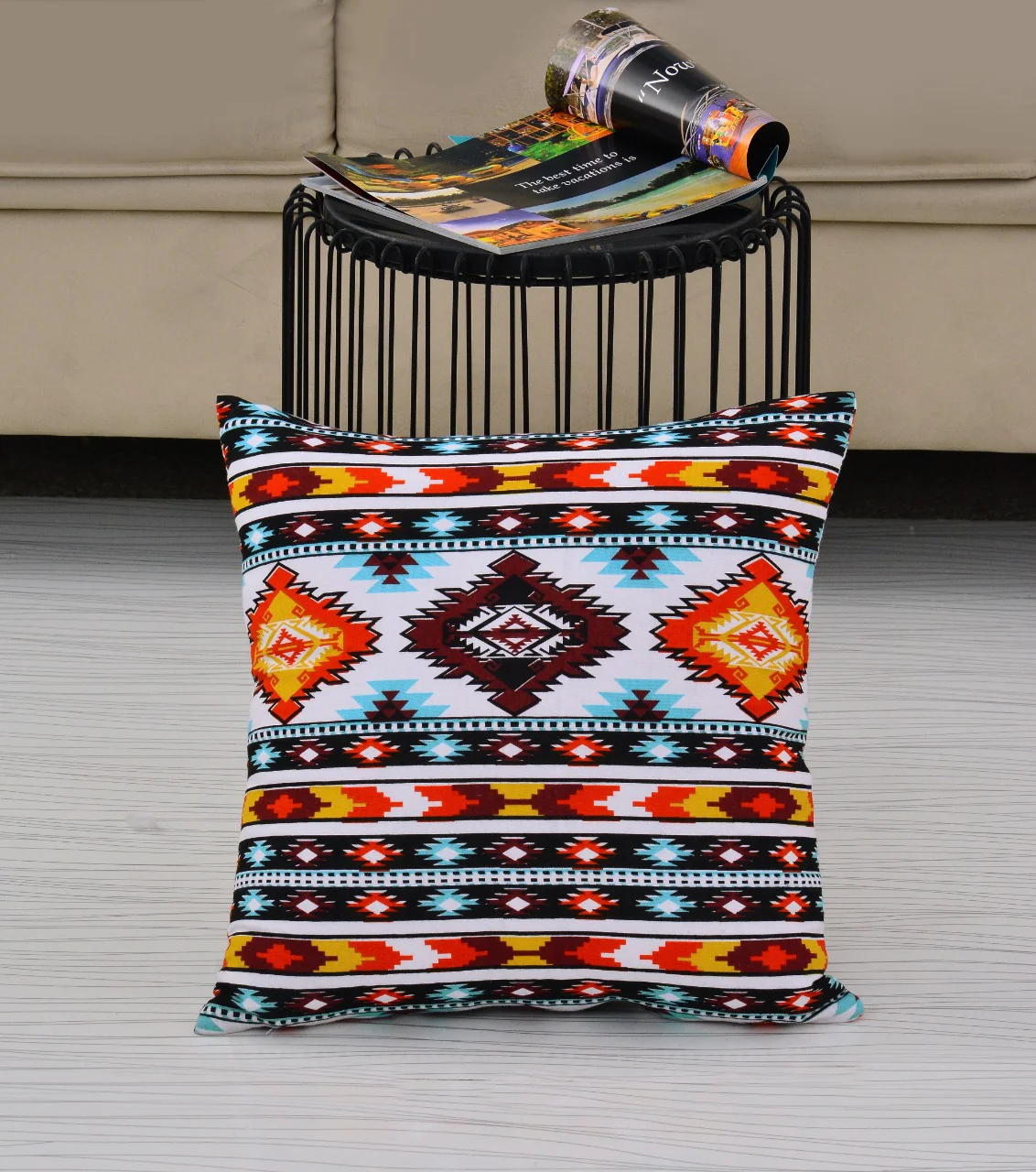 6 PCs Digital Printed Duck Cushions-Himba - Image 6