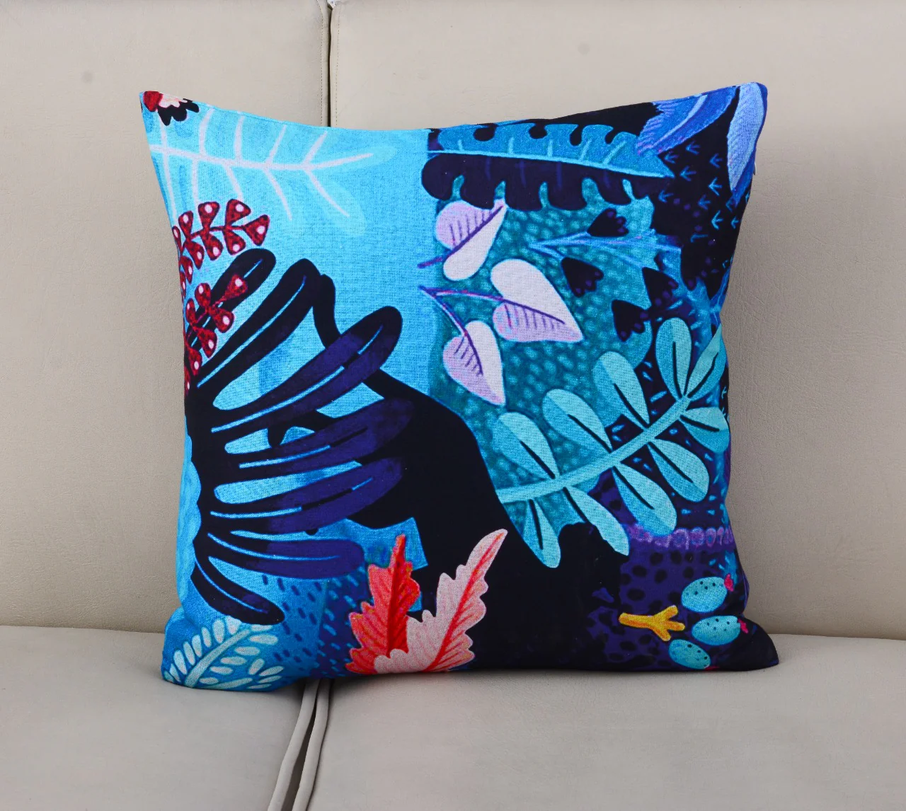 6 PCs Leopards Digital Printed Duck Cushions - Image 7