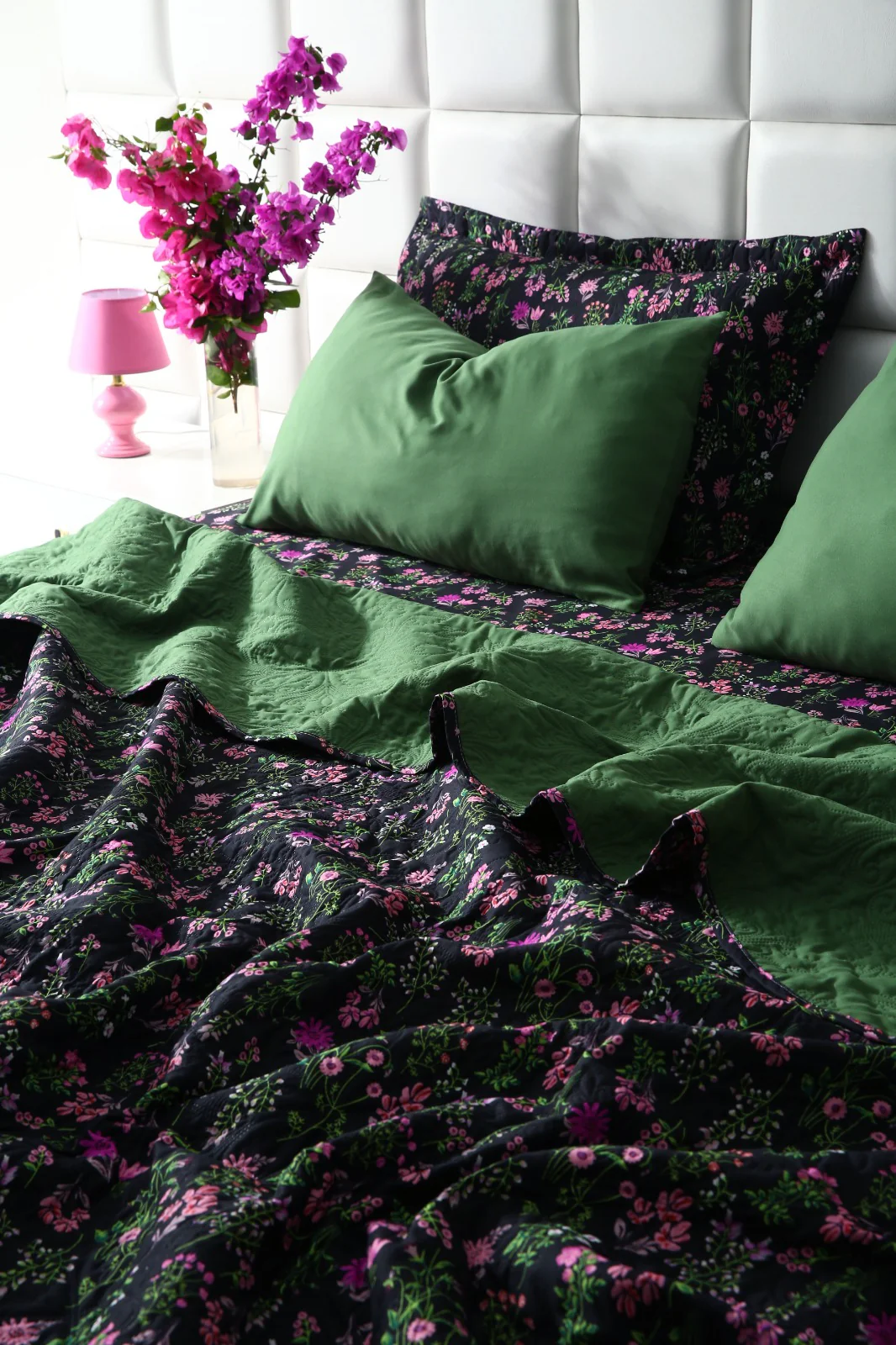 6 PCs Luxury Bed Spread Set-Crocus - Image 15