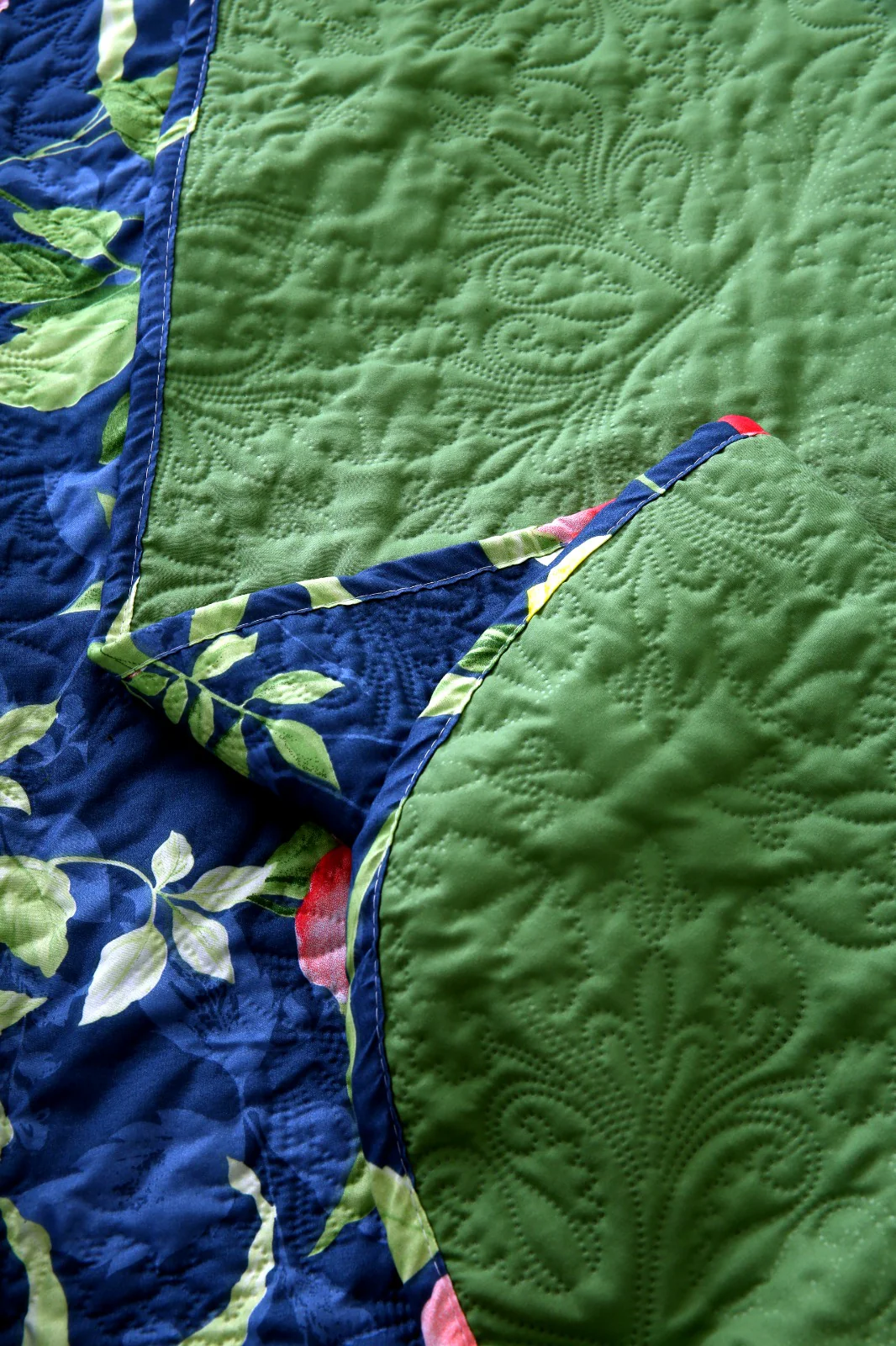 6 PCs Printed Bed Spread Set-Orchid - Image 14