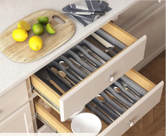 8 Compartments Extended Cutlery Utensil Adjustable Tray (SA2510-071) - Image 6