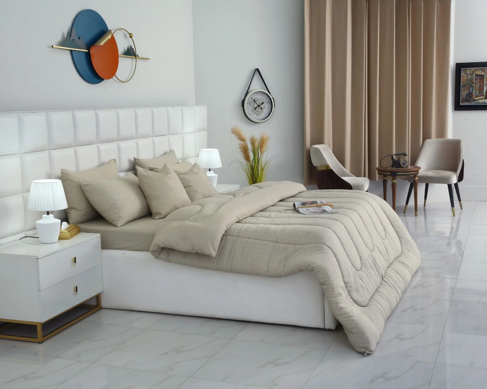 8 PCs Winter Razai Set-Opus - Image 5