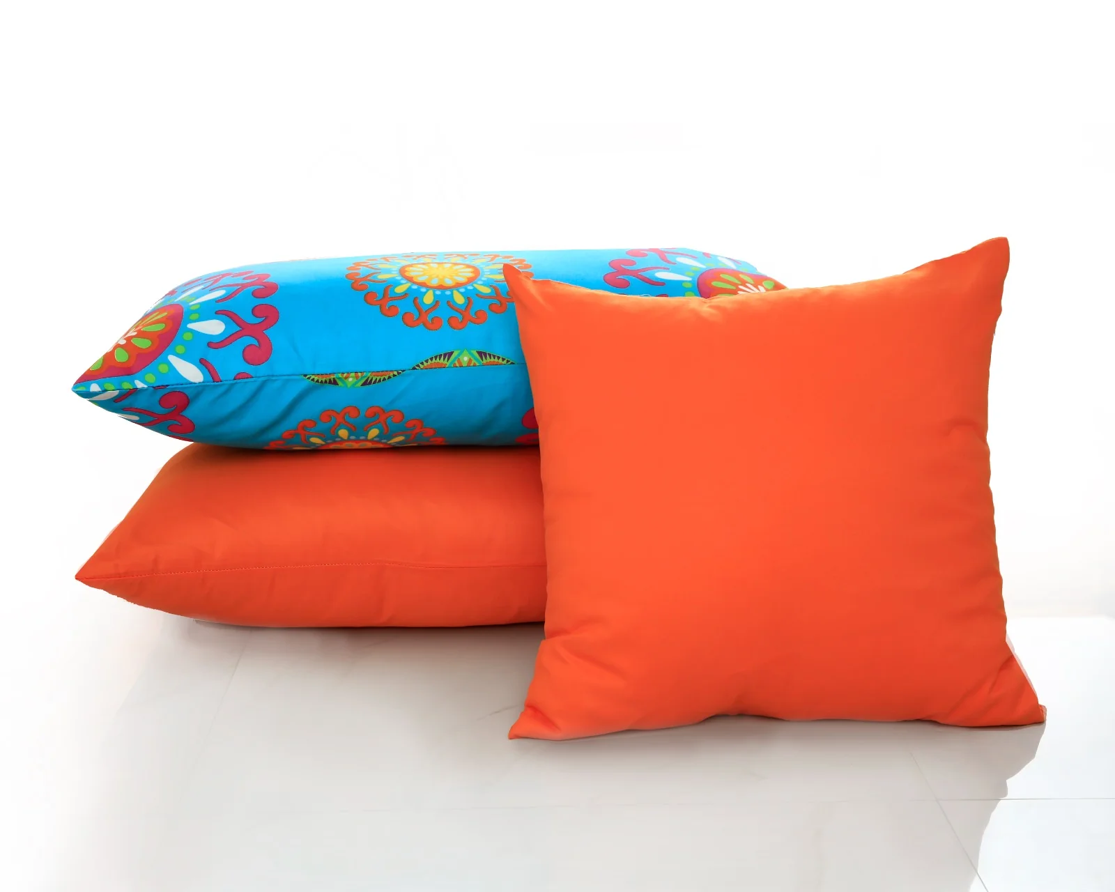 8 PCs Winter Comforter Set-15000Turquoise Flower - Image 4