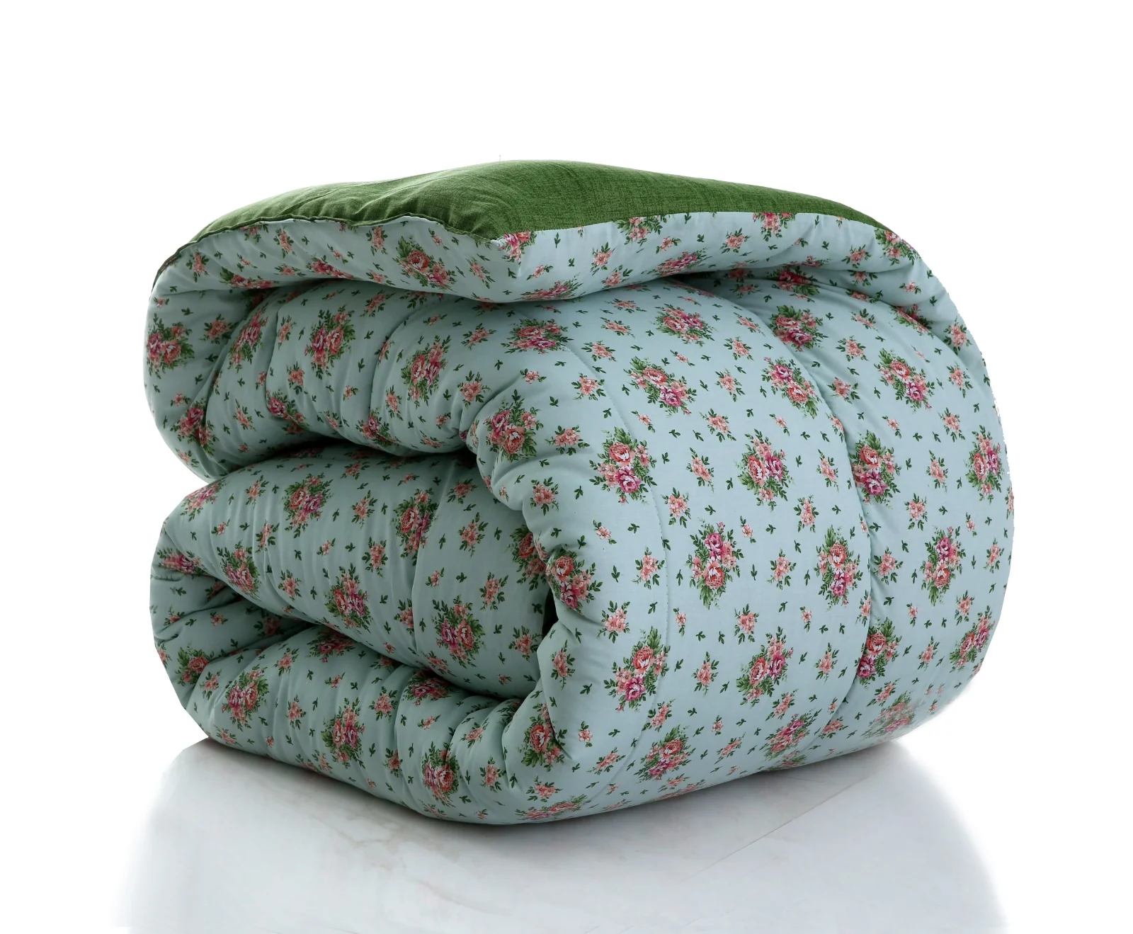 8 PCs Winter Razai Set-Verdant - Image 21