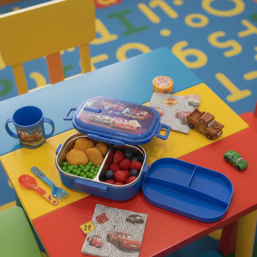 Car and Cars Stainless Steel Lunch Box (SA2510-058)