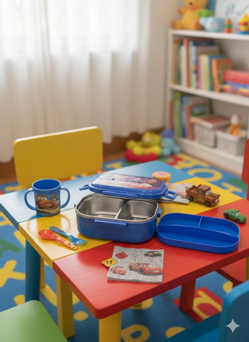 Car and Cars Stainless Steel Lunch Box (SA2510-058) - Image 2