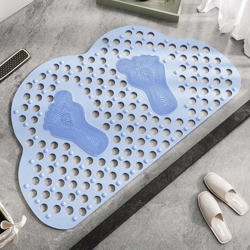 Cloud shape Antislip bathroom mat (SA2510-111)Sky Blue