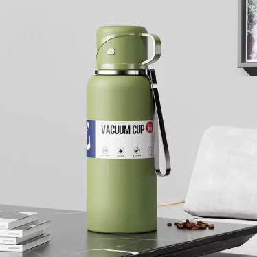 Double Wall Insulated Thermos(SA2408-164)-Green