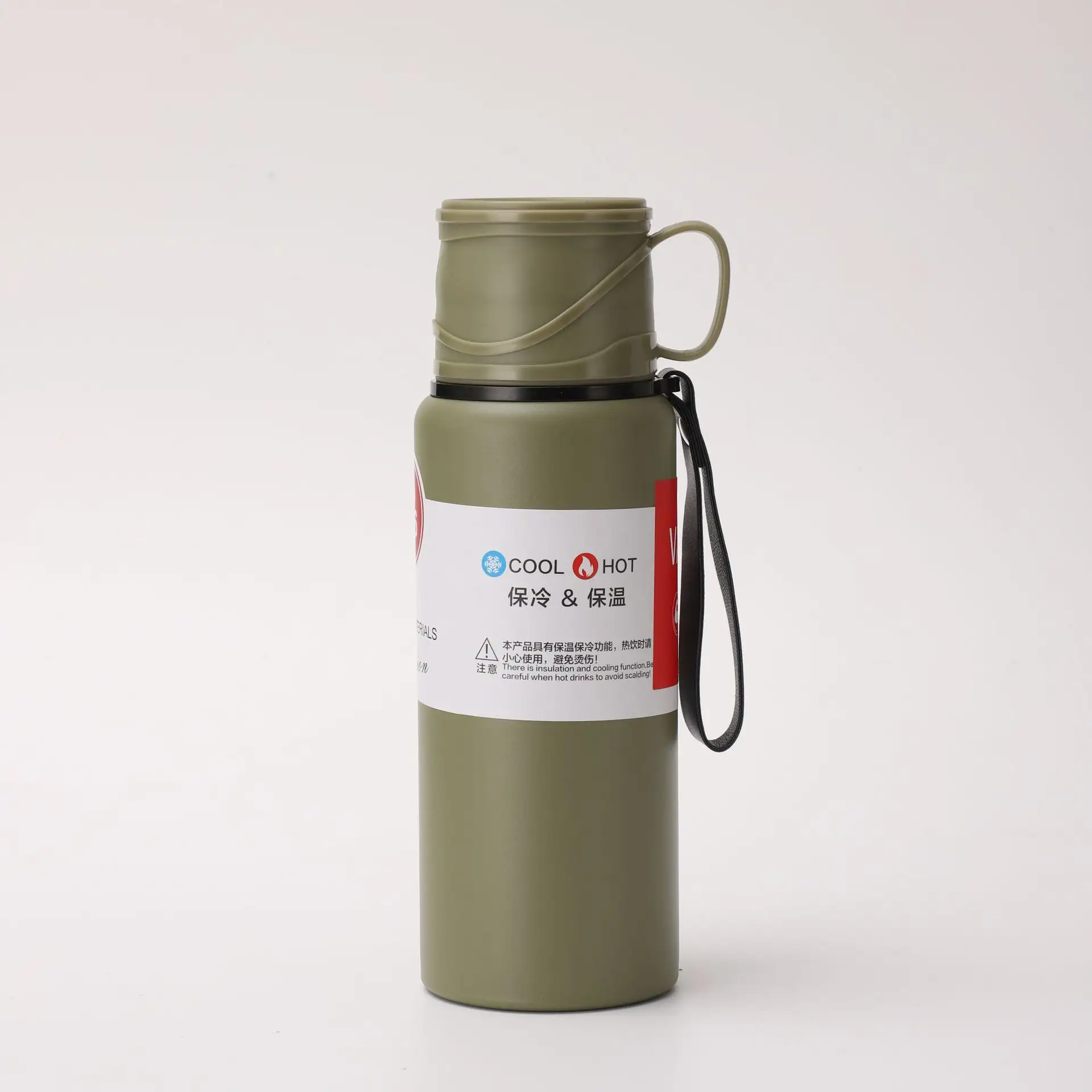Double Wall Insulated Thermos(SA2408-164)-Green - Image 5