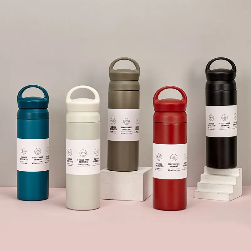 Double-Wall Stainless Steel Insulated Water Bottle(SA2408-225)-Blue - Image 4