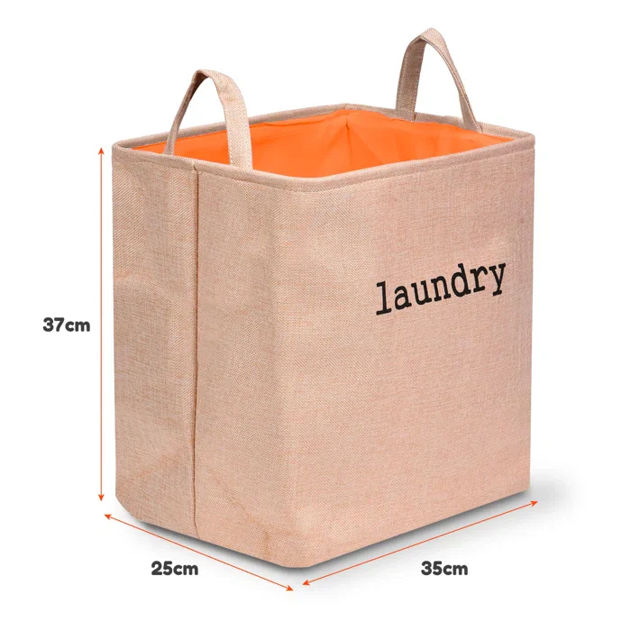 Eva Collapsible Laundry Basket5395-Pink - Image 6