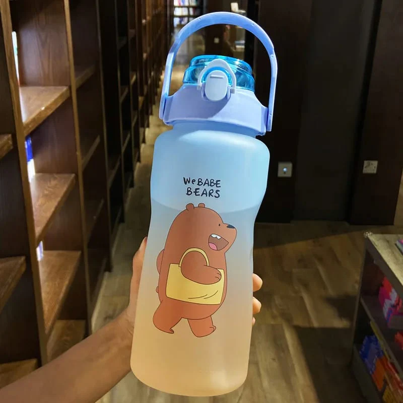 Premium We Babe Bears Water Bottle(Sky Blue)5461- 2 Liters - Image 6