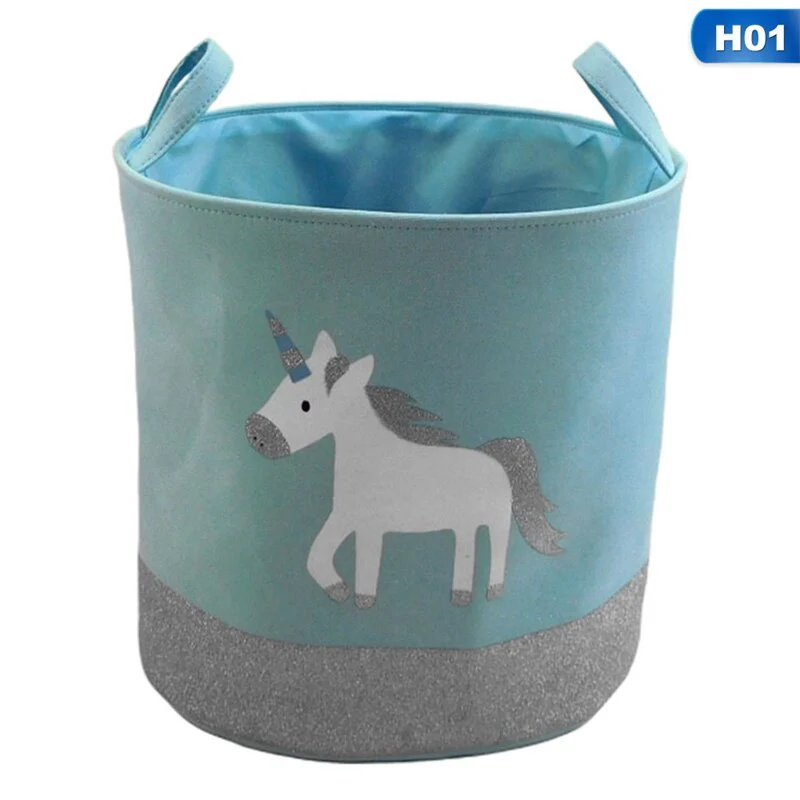 Kids Collapsible Laundry Basket Unicorn 5402 - Image 4