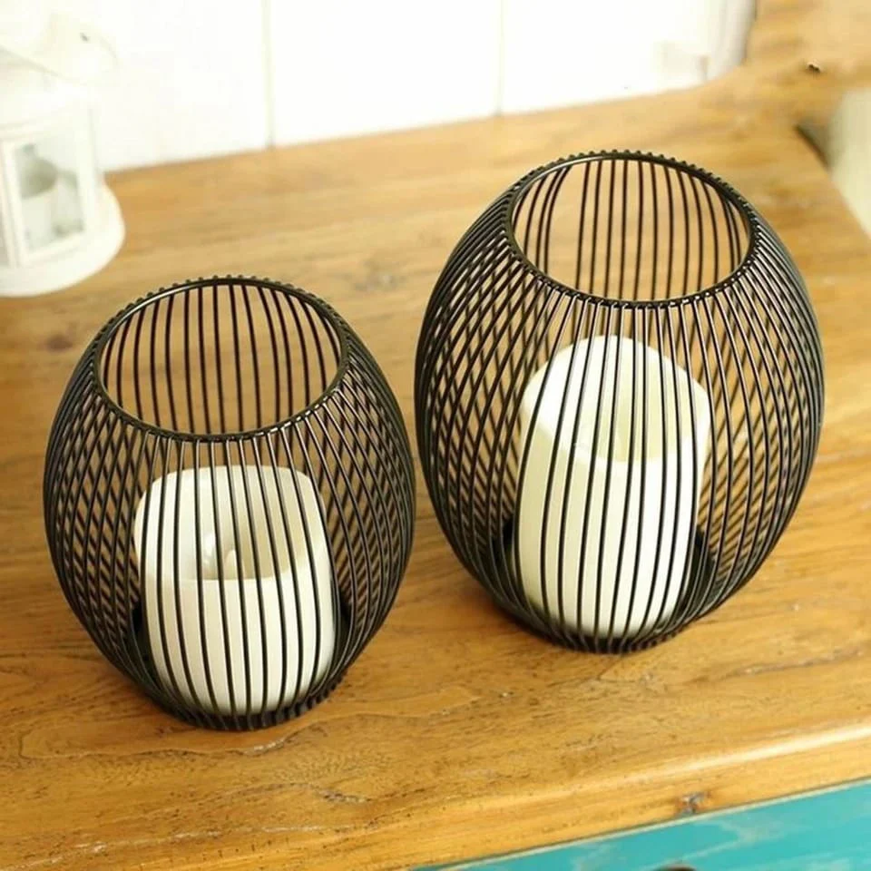 Metal Candle Stand-Black(SA2405-20) - Image 19