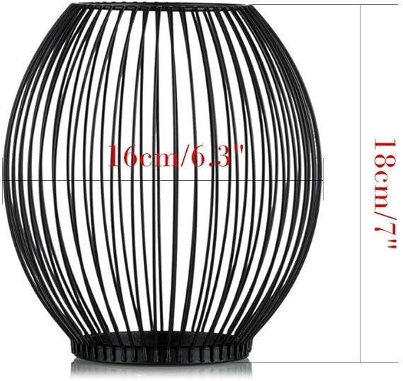 Metal Candle Stand-Black(SA2405-20) - Image 4