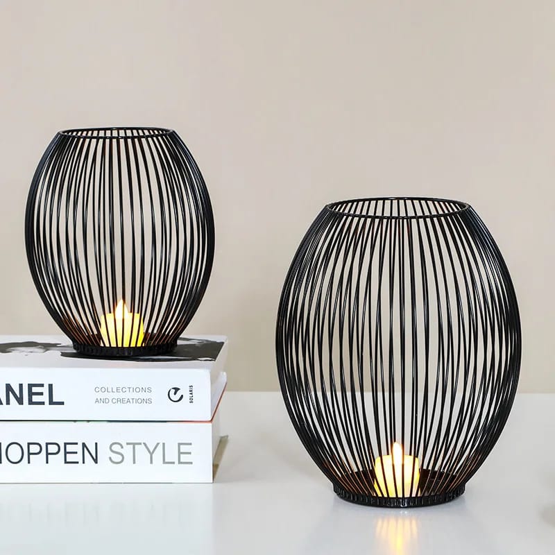 Metal Candle Stand-Black(SA2405-20) - Image 7