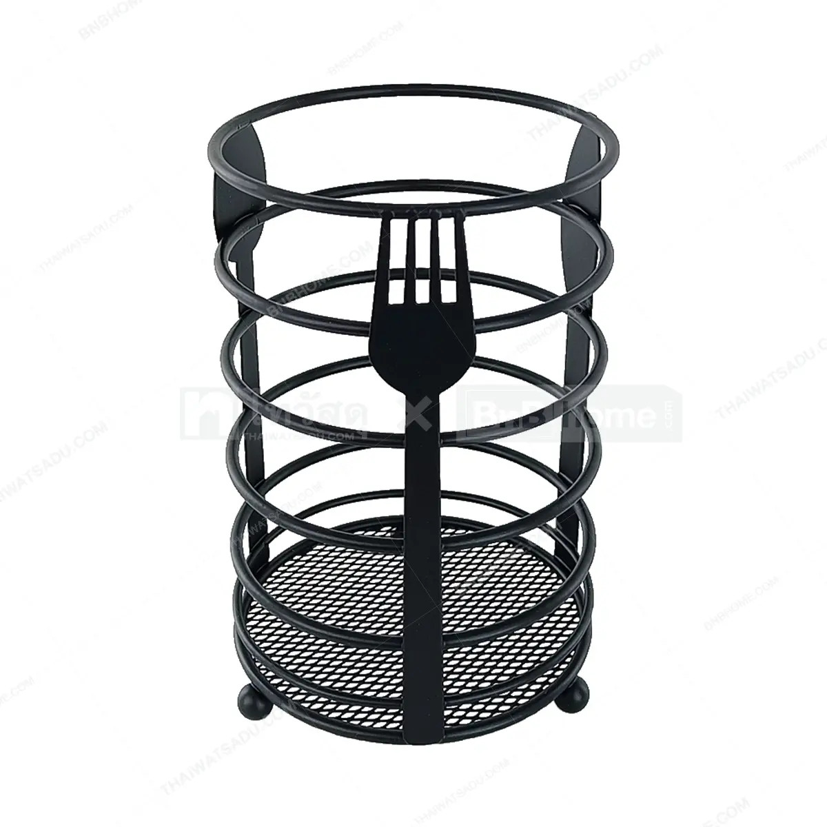 Metallic Essential Metal Spoon Holder-Round(SA2405-97) - Image 2