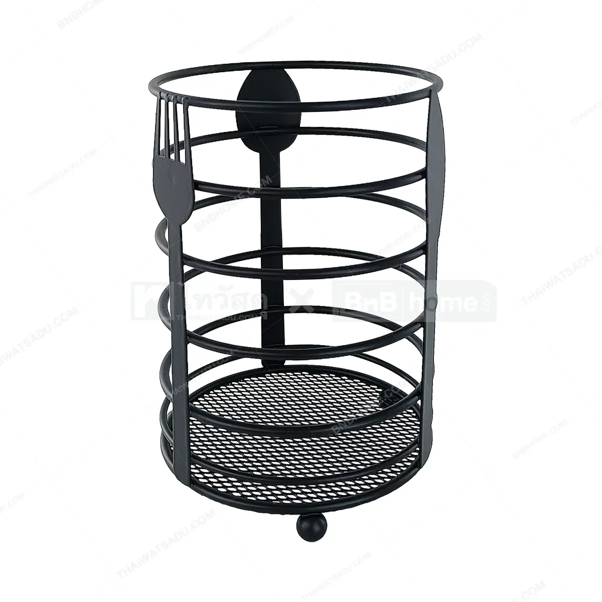 Metallic Essential Metal Spoon Holder-Round(SA2405-97) - Image 3