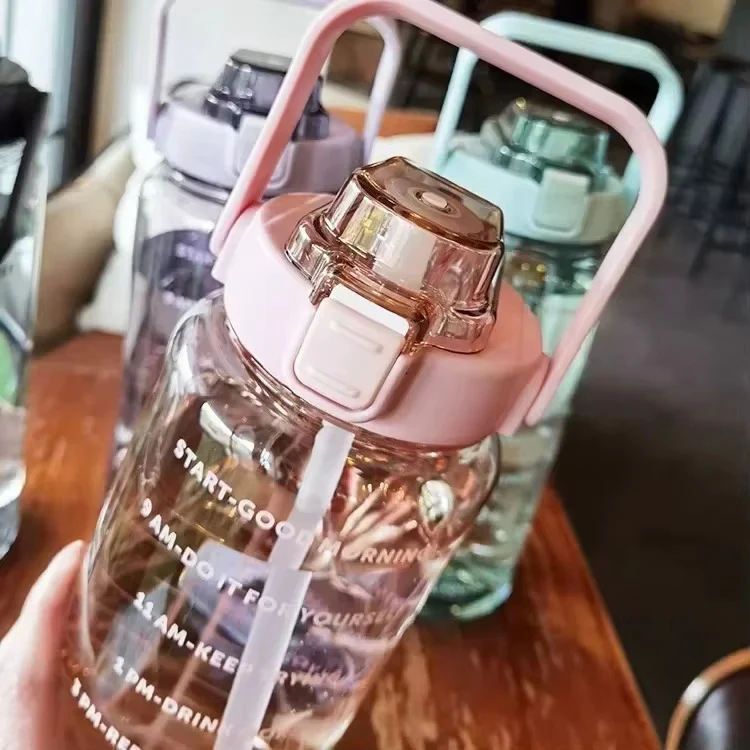 Motivational Water Bottle With Time Labeling(SA2408-221) - Image 15