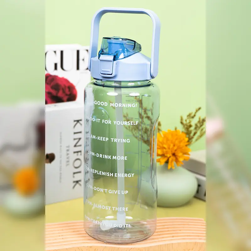 Motivational Water Bottle With Time Labeling(SA2408-221) - Image 3