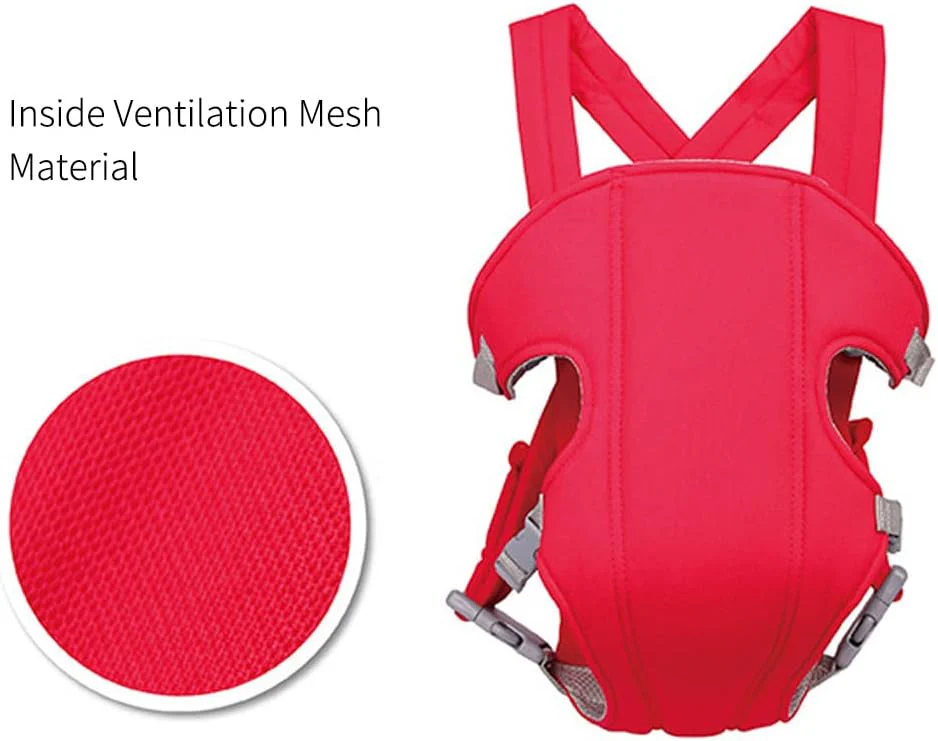 4-in-1 Baby Carrier Bag Adjustable with Comfortable Head Support & Buckle Straps-SA2408-276 - Image 4